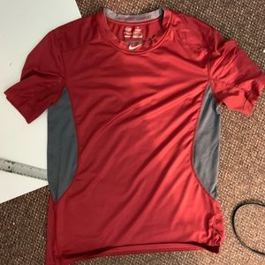 Nike Pro Combat red shirt size medium